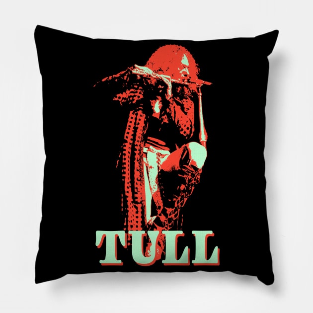 Ian Anderson Pillow by MichaelaGrove