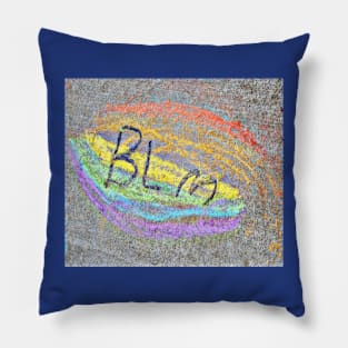 BLM Equality Chalk Street Art - Double Pillow