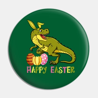 Dinosaur and easter eggs Pin