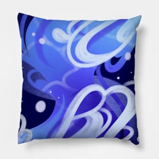 Ocean Wave Splash Pillow