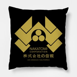 Nakatomi Corporation Gold Variant Pillow