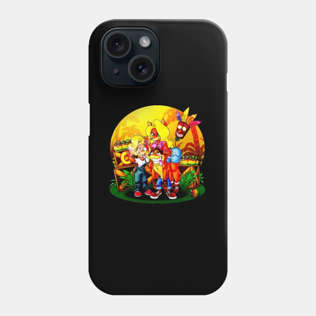 Retro Rumble Phone Case by RianSanto