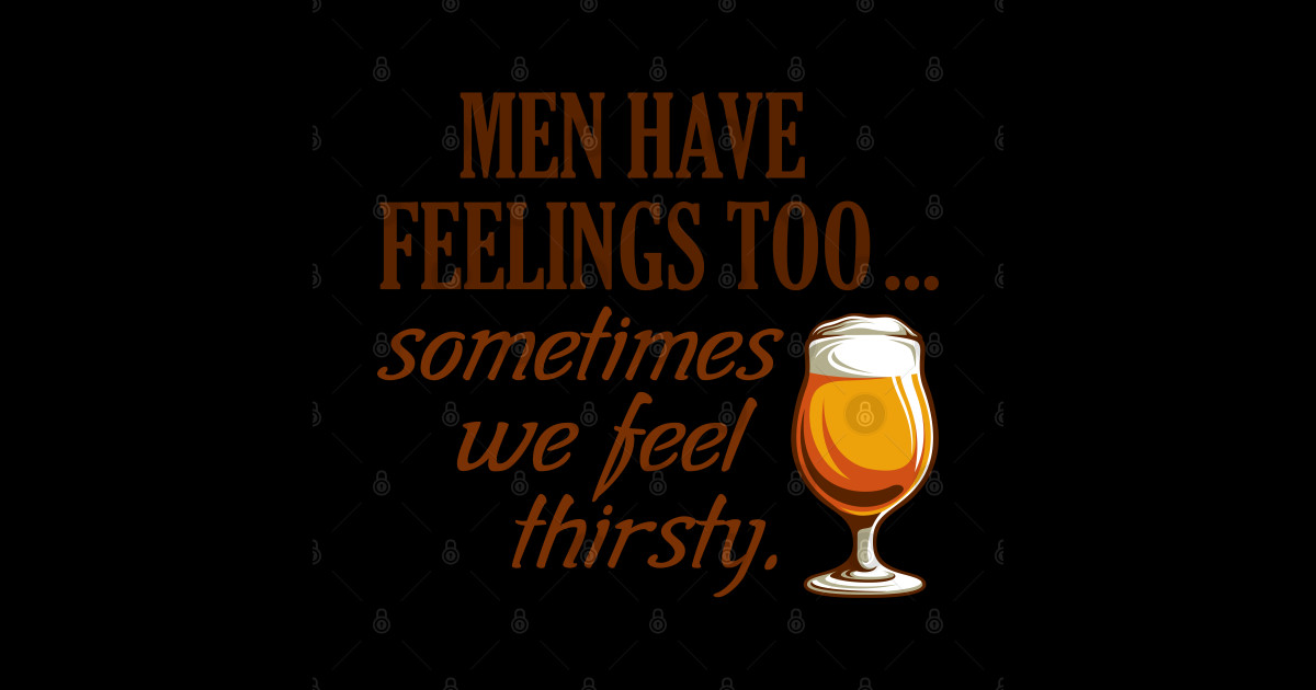 Men Have Feelings Too Humor Sticker Teepublic 