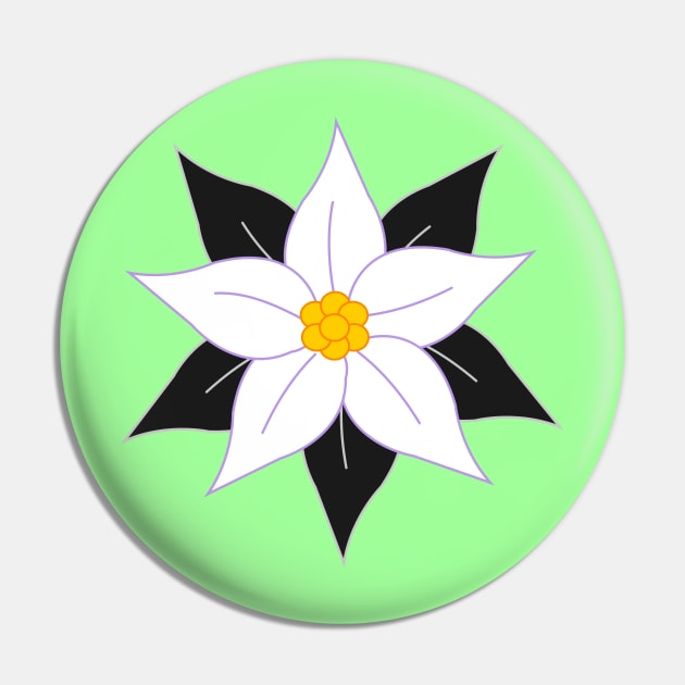 Poinsettia Pin by traditionation