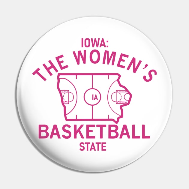 Iowa The Women’s Basketball State Pin by RansomBergnaum