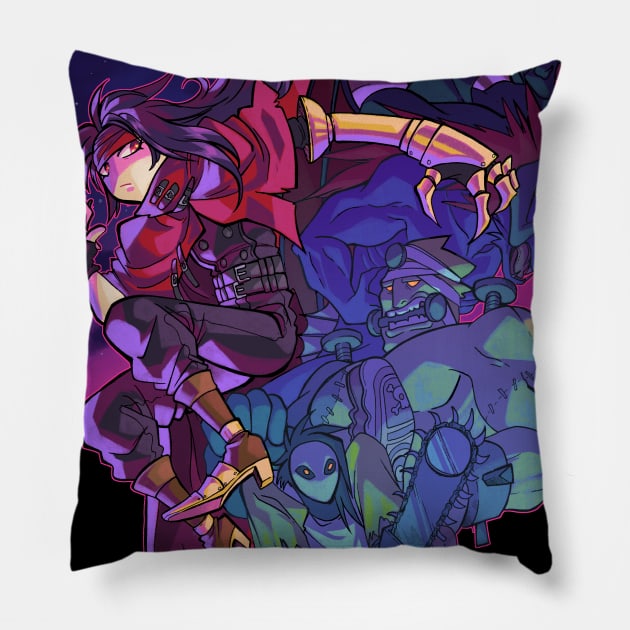 Monster Mash Pillow by Metagalactic