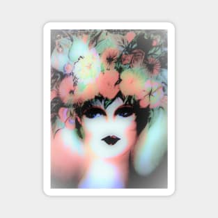 HAZY FLOWER FAIRY,,,House of Harlequin Magnet