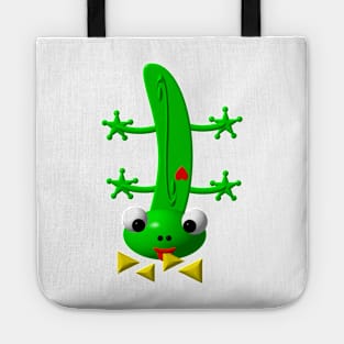 Cute Newt Nibbling Nachos Tote