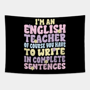 English Teacher Linguistics Grammar Professor Writer Editor Tapestry