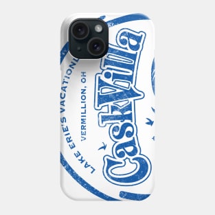 Vermillion Ohio's Cask Villa on Lake Erie, Barrel Border Phone Case