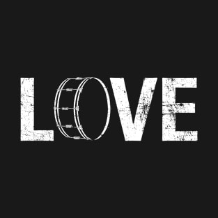 Love Drums L-O-V-E Drummer T-Shirt