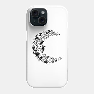 Crescent of Contour Roses Phone Case