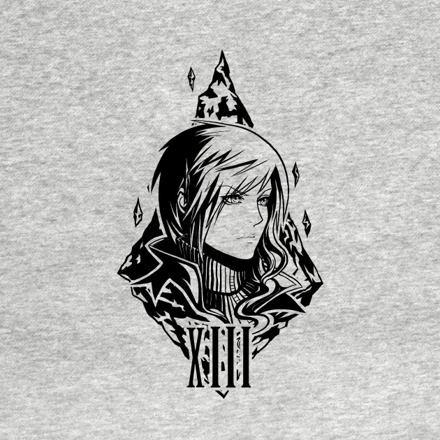 Discover XIII B/W version - Fantasy - T-Shirt