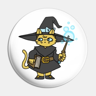 Tabaxi Wizard Pin