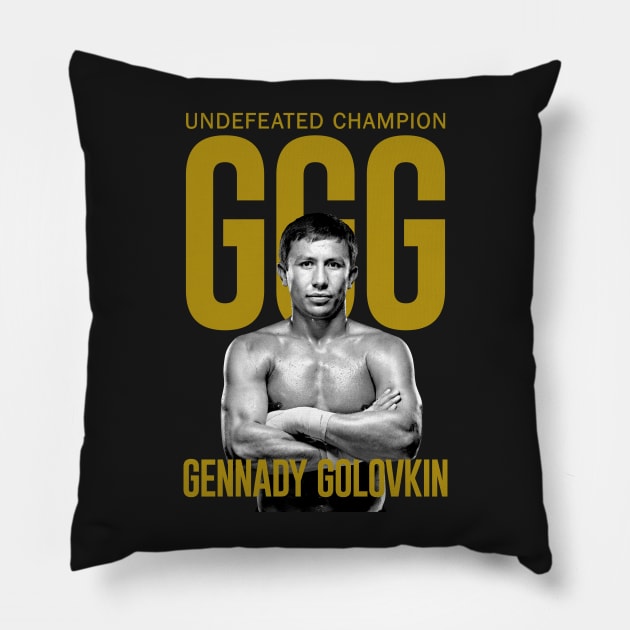 The Kazakh KO machine Pillow by enricoalonzo