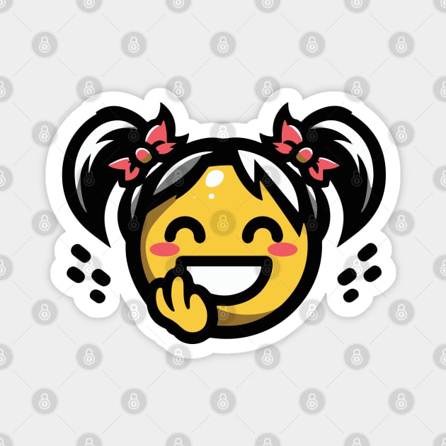 emoji funny Magnet by designerhandsome