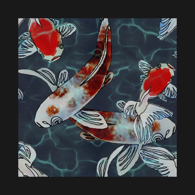 Koi Fish by ArtInPi