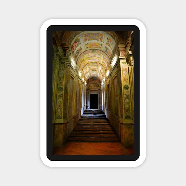 Entrance of Palazzo Ducale, Mantua, Italy Magnet by IgorPozdnyakov