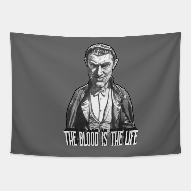 Count Dracula (Lugosi) Tapestry by AndysocialIndustries