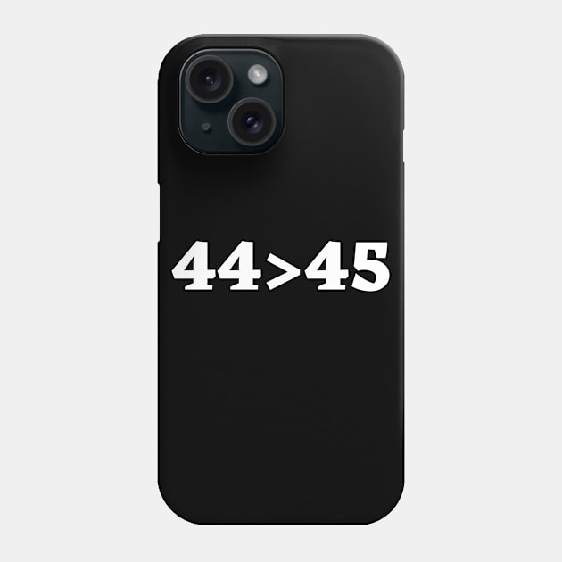 44 > 45 Phone Case by Sloth Station