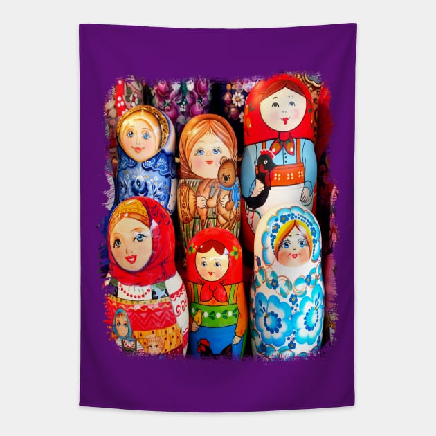 Matryoshka Tapestry by RiverPhildon