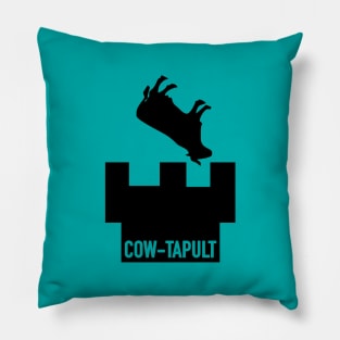 Holy Grail Cow-tapult T-Shirt W/Text Pillow