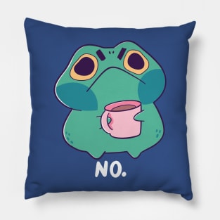 Frog says No Pillow