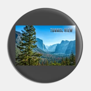 Tunnel View Yosemite National Park Pin