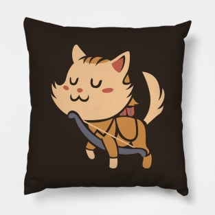 Elf Cat by Tobe Fonseca Pillow