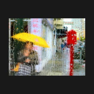 Girl with the Yellow Umbrella T-Shirt