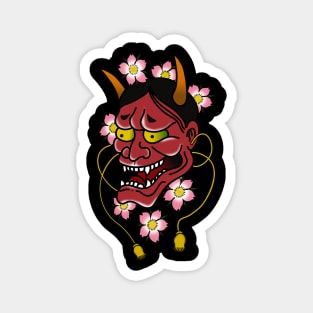 Traditional Hannya Mask Magnet