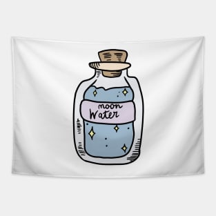 moon water spell jar Tapestry