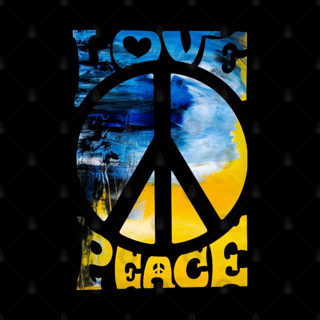 Love Peace Ukraine by katmargoli