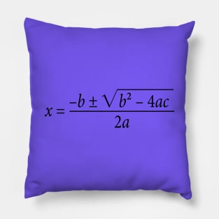 To solve a second degree equation Pillow