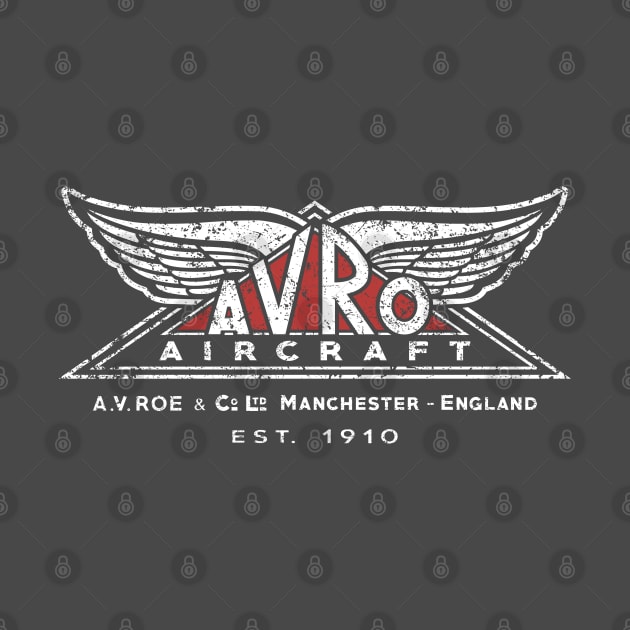 Vintage Avro Logo by 909 Apparel