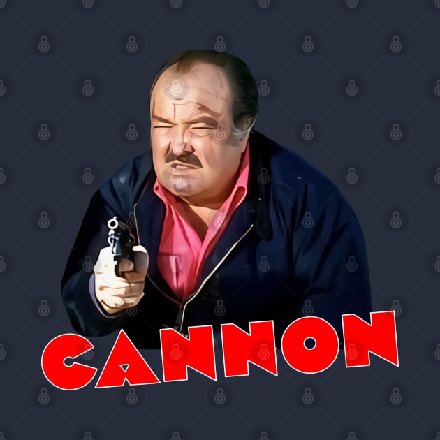 Cannon - Frank Cannon - Gun - 70s Cop Show by wildzerouk