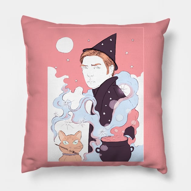 Wizard Hux Pillow by RekaFodor