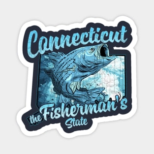 Connecticut The Fisherman's State Magnet