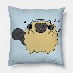 Dancing Fluffy Monkey Pillow