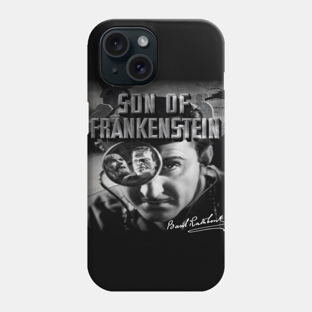 Son Of Frankenstein - Basil Rathbone. Phone Case by OriginalDarkPoetry