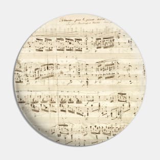 Chopin | Polonaise | Original manuscript score Pin