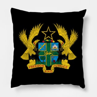 Ghana // Vintage Style Flag Design Pillow