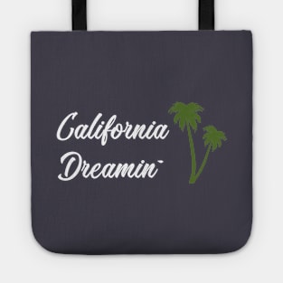 California Dreamin, white Tote