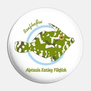 Aiptasia Eating Filefish Pin