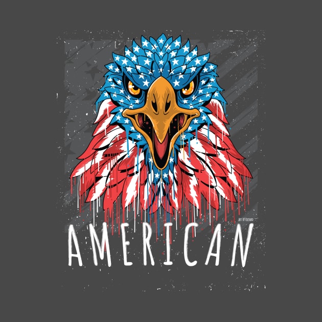 American Eagle head by Richardramirez82