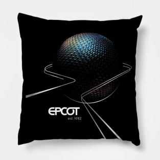 EPCOT Spaceship Earth Simplified Shirt Design - for Front Pillow