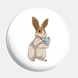 Bunny Easter Painter Easter egg Pin