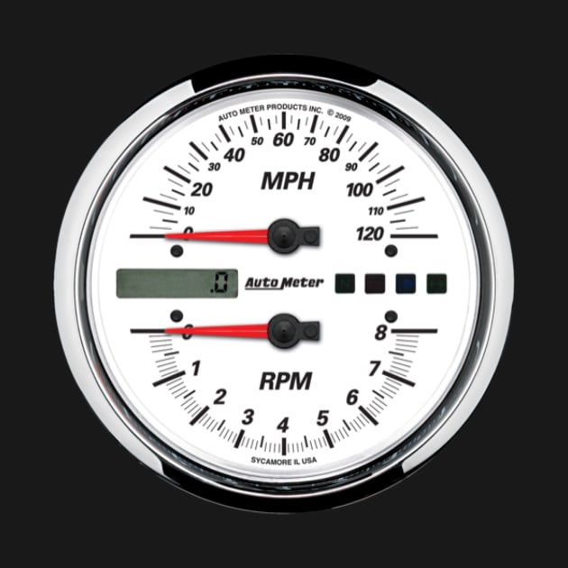 Speedometer MPH RPM by Motor World