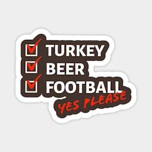 FUNNY THANKSGIVING Magnet