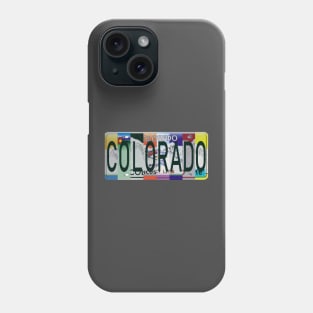 Colorado License Plates Phone Case